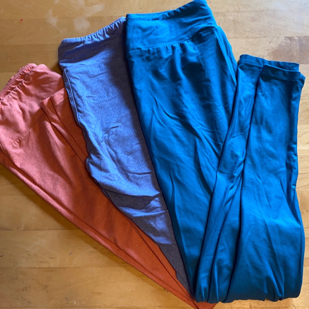 One Size Lularoe 3 Pr Solid